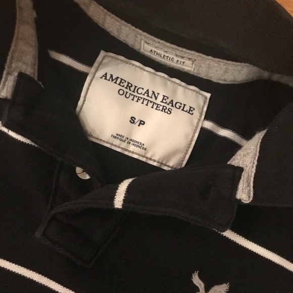 SOLD: Men’s Striped Polo Shirt - Picture 2 of 4